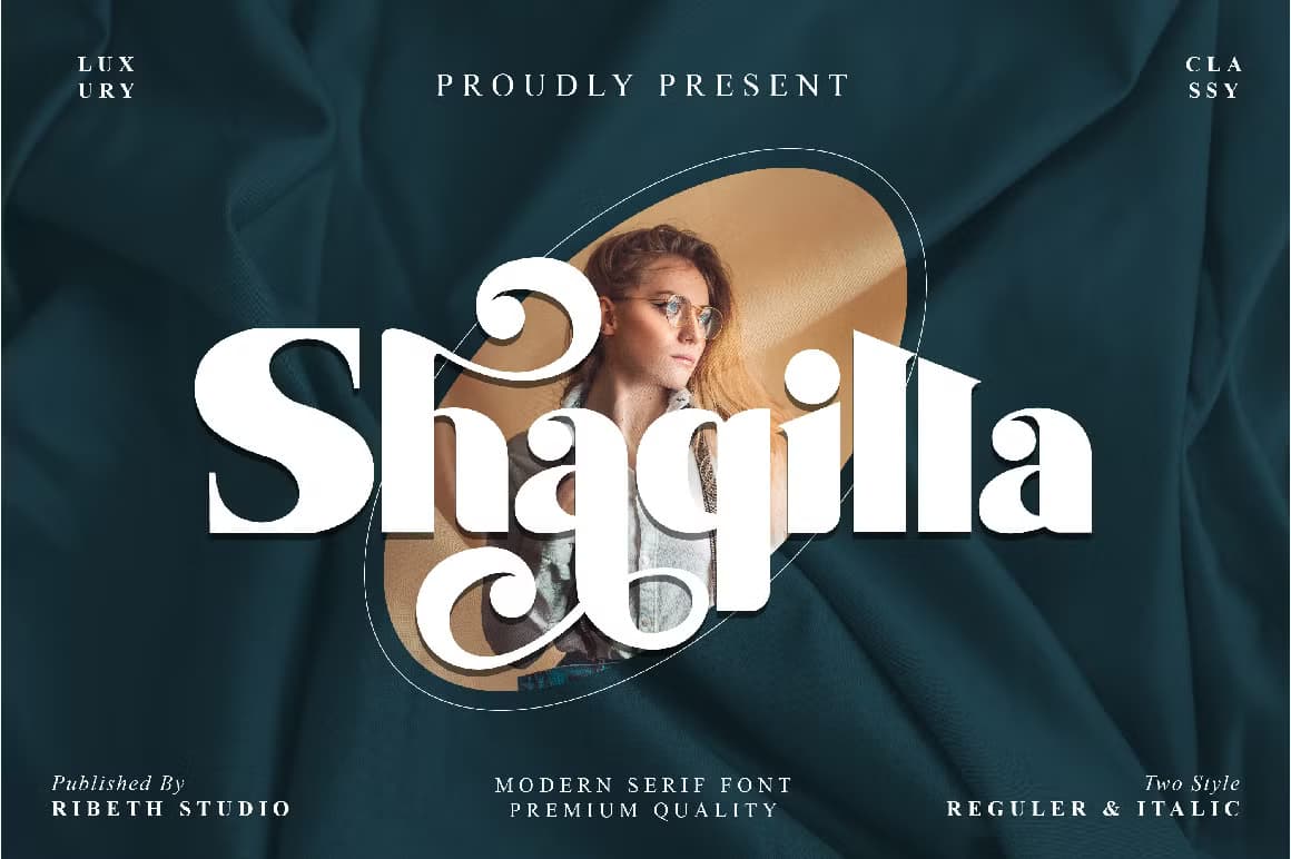 Shaqilla Modern Serif